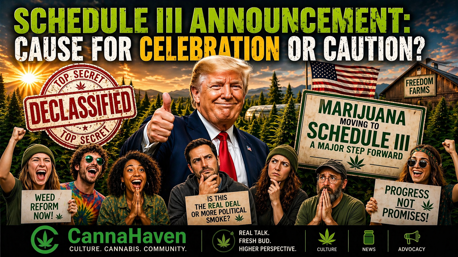 Donald Trump, DOJ, Declassify Weed: What The New Laws Really Say